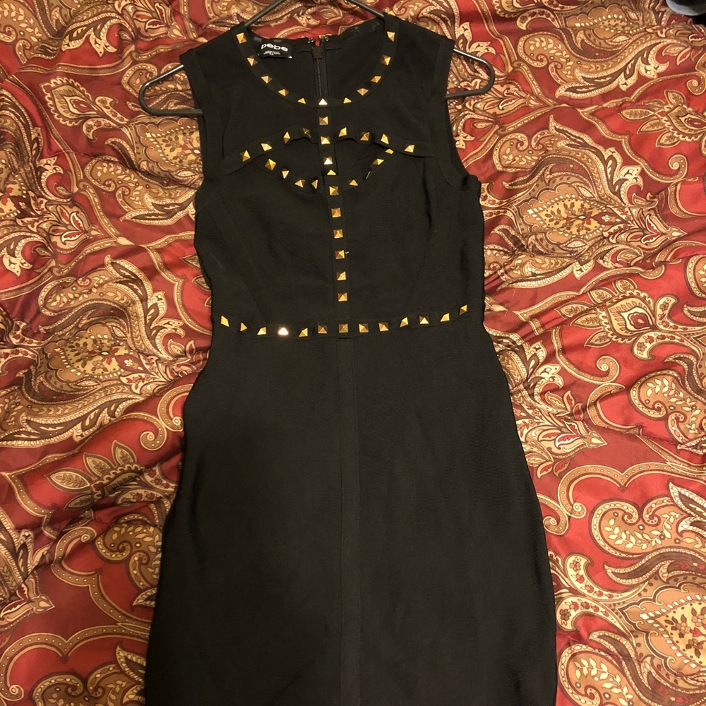 Bebe studded dress